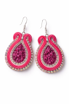 ✨ Aros Gota Fuego Interior IYALMA – Plata 925